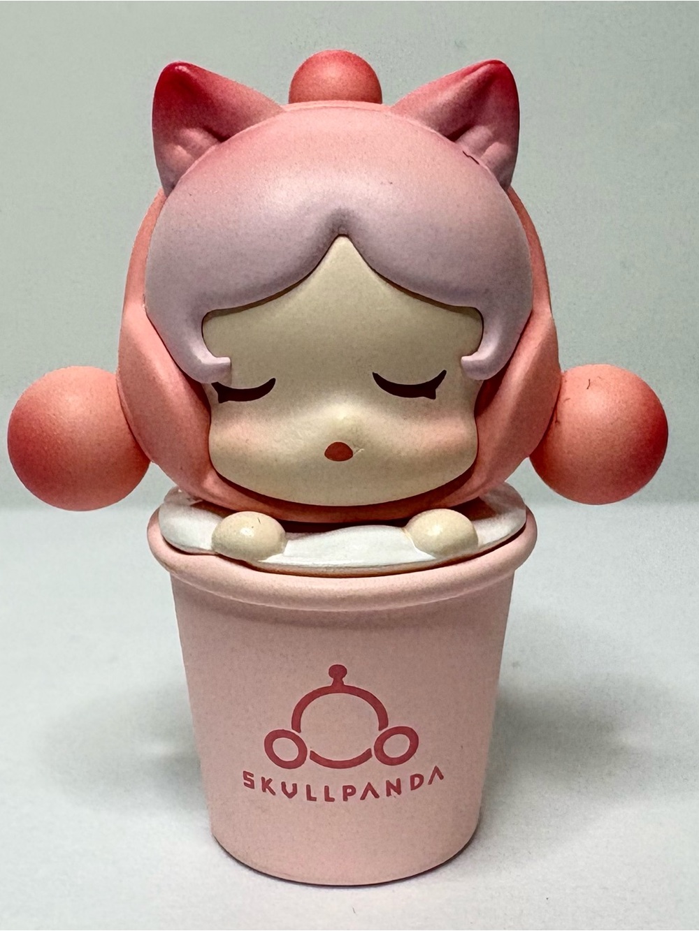 Limited Taiwan Edition Pop Bean- Skullpanda Strawberry Bubble Tea!